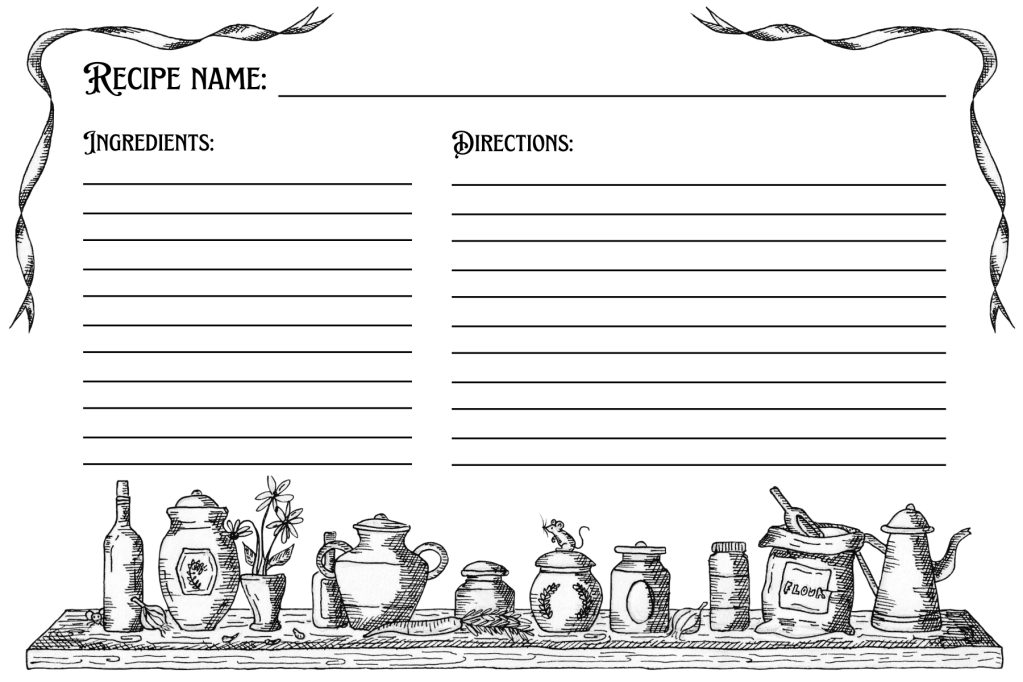 Upgrade your favourite recipes with a free & editable cozy cottage&nbsp;template