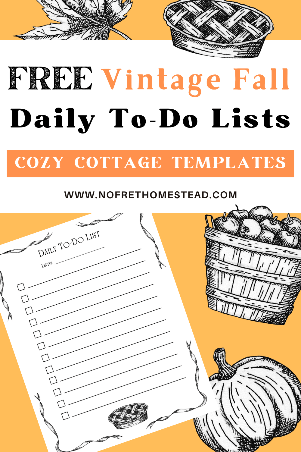 Add These Cute & Cozy Autumn Planner Templates to Your Daily Routine This&nbsp;Fall